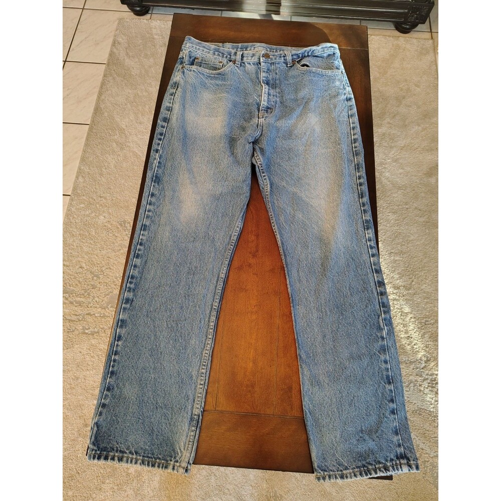 BCC Blues Jeans Mens 38*x32 Blue Regular Fit Vintage Denim